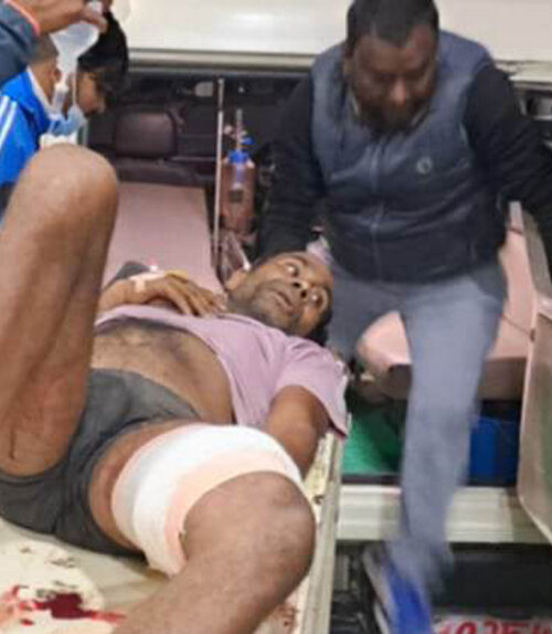 नवलपरासीमा प्रहरीको गोली लागेर एक जना घाइते
