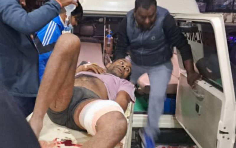 नवलपरासीमा प्रहरीको गोली लागेर एक जना घाइते