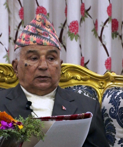 होलीले सामाजिक सद्भाव र राष्ट्रिय एकतालाई सुदृढ बनाउने राष्ट्रपतिको विश्वास