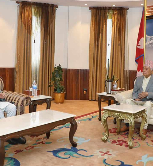 राष्ट्रपति–प्रधानमन्त्री भेटवार्ता