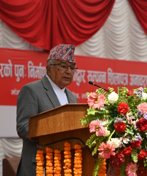 पूर्खाको मेहनत र परिश्रमको चिनो हो सम्पदा, संरक्षण गरौं : राष्ट्रपति पौडेल