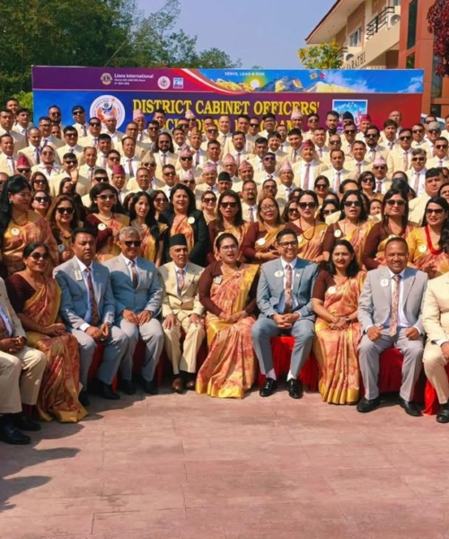 लायन्स क्लब ईन्टर्नेश्नल डिश्ट्रीक ३२५ आई को Schooling कार्यक्रम सम्पन्न 