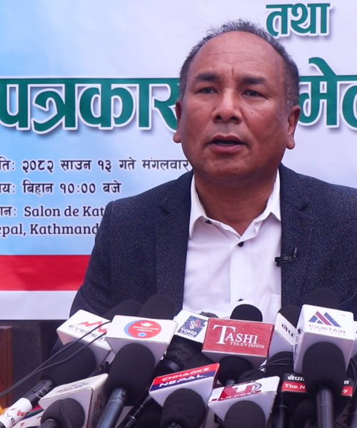 फुर्वा गेल्जे शेर्पाको उम्मेदवारी घोषणा, माउन्टेन टुरिजम युनिभरसिटी स्थापना मुख्य एजेण्डा