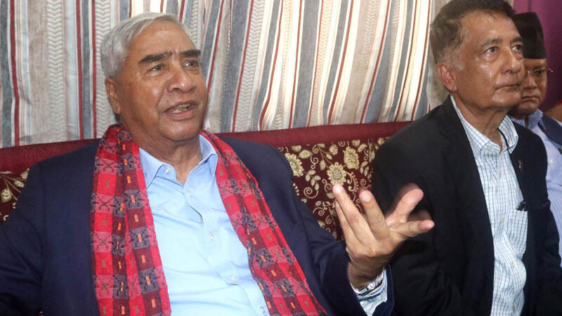 कांग्रेस सभापति देउवा भन्छन् – पूर्वराष्ट्रपति र उपराष्ट्रपति राजनीतिमा आउन कानूनले रोक्दैन