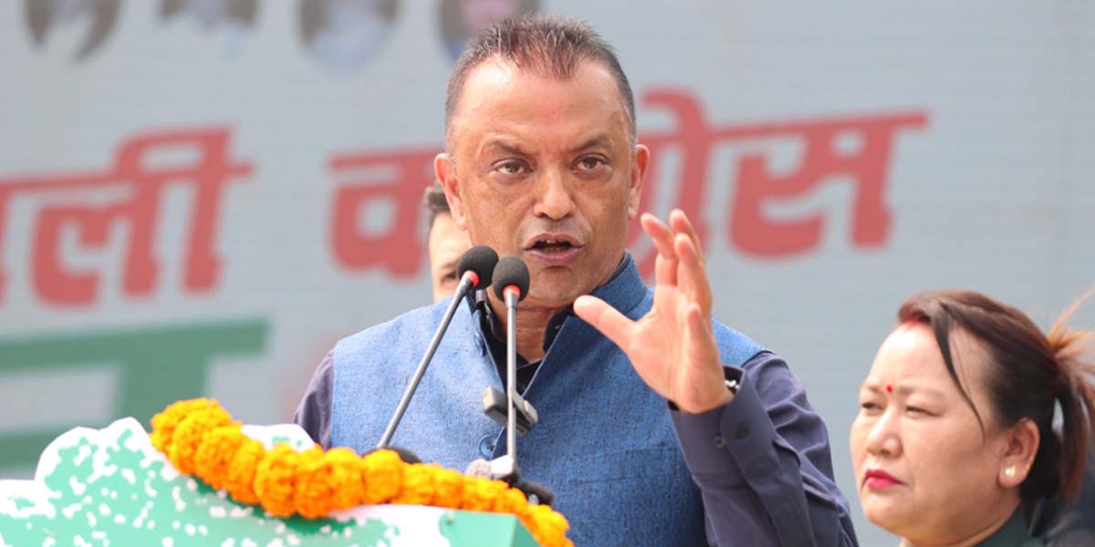 सबै दल र सबै वर्गलाई मिलाएर अघि बढ्ने क्षमता कांग्रेससँग मात्र छ : गगन थापा