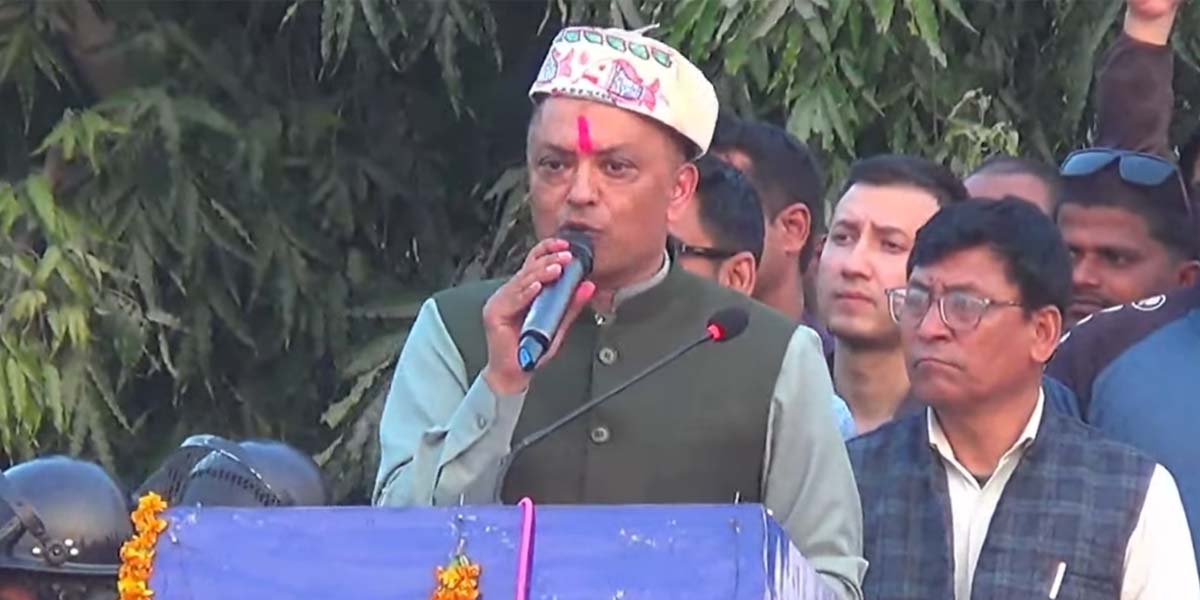 कुशासन अन्त्य गरी संघीयताको प्रभावकारी कार्यान्वयन गर्ने गगन थापाको प्रतिबद्धता