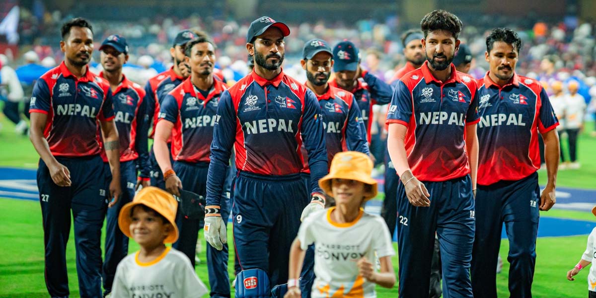 विश्वकपबाट बाहिरिएको नेपालको अन्तिम खेलमा शानदार जीत