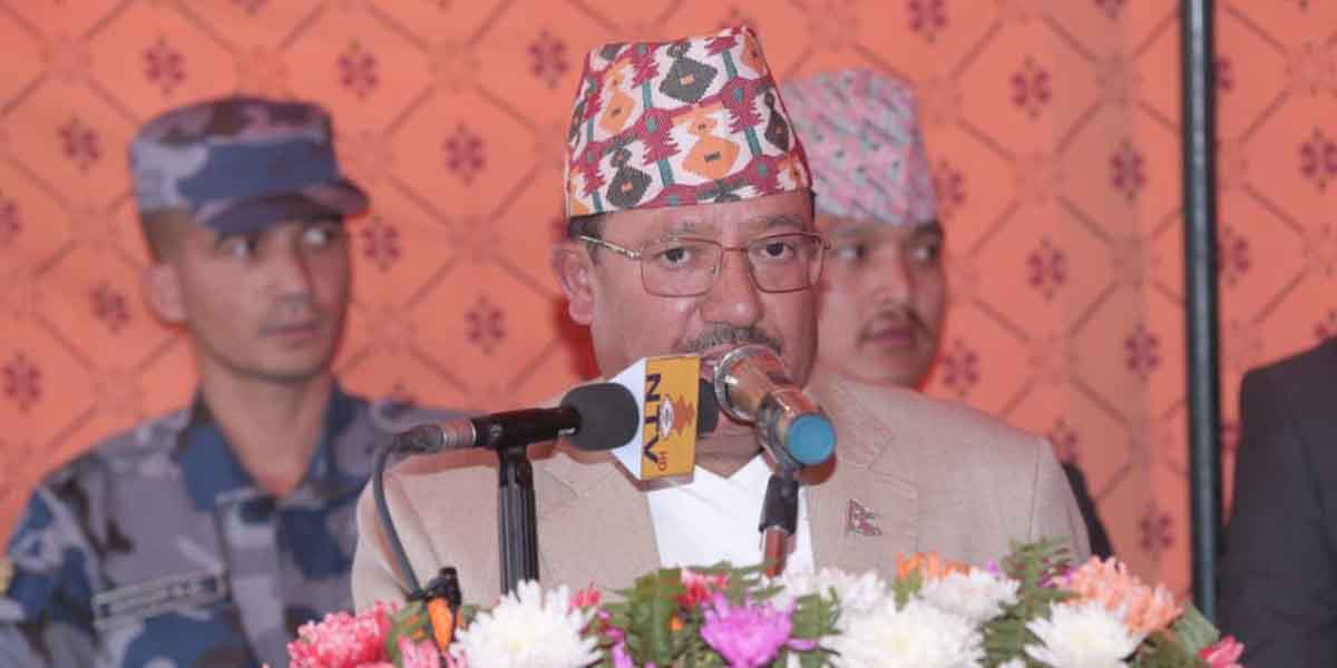 स्थानीय तह र प्रदेश सभा सदस्य निर्वाचन एकैपटक गर्नुपर्छः रामप्रसाद भण्डारी